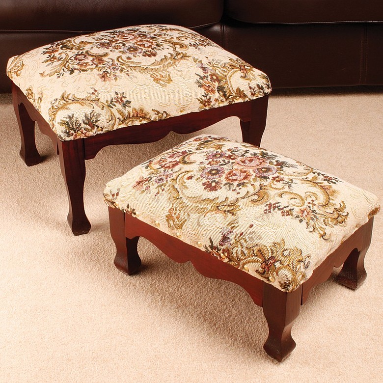 Pair of Nesting Foot Stools