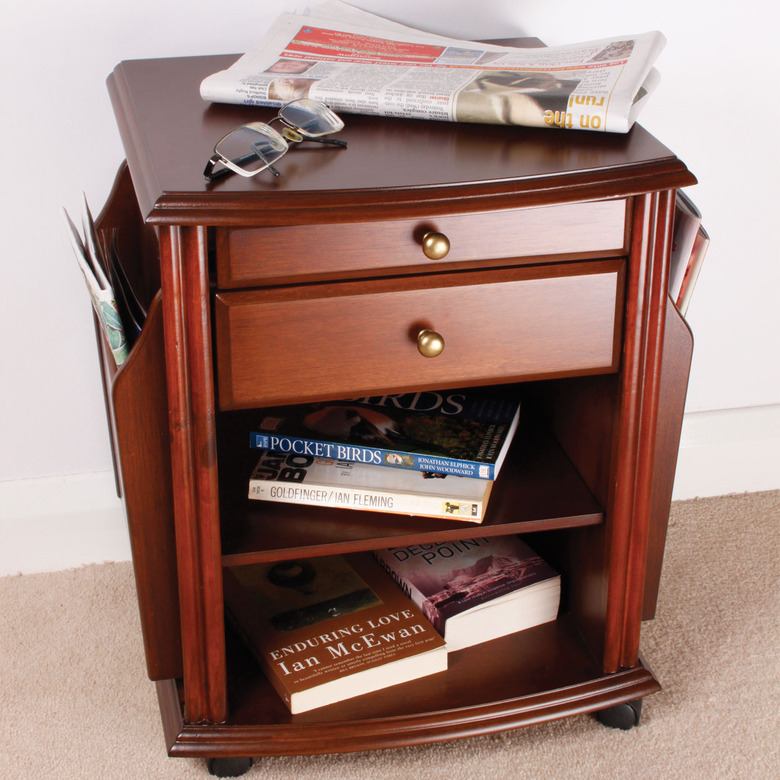 Storage Organiser Table Colour - Light Oak