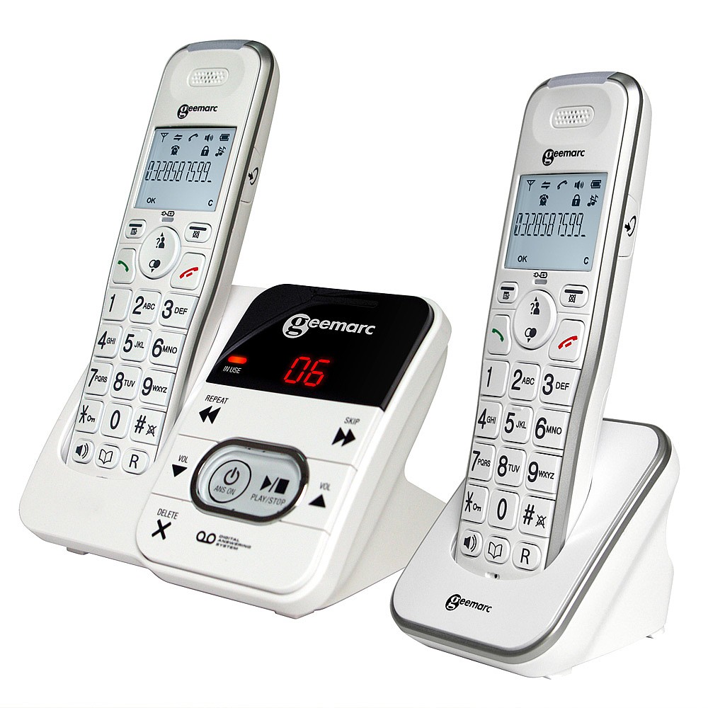 Cordless Phone with Answer Machine & Additional Handset.