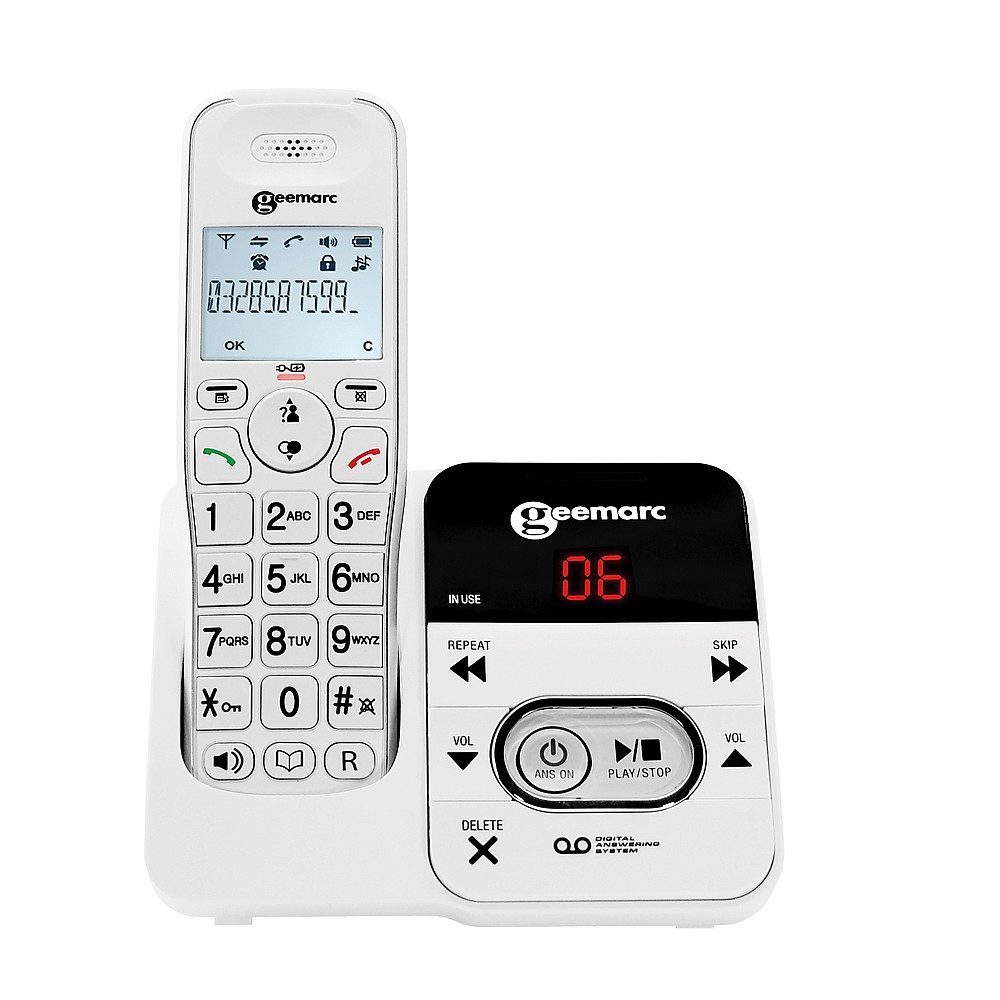 Cordless Phone With Answer Machine Additional Handset