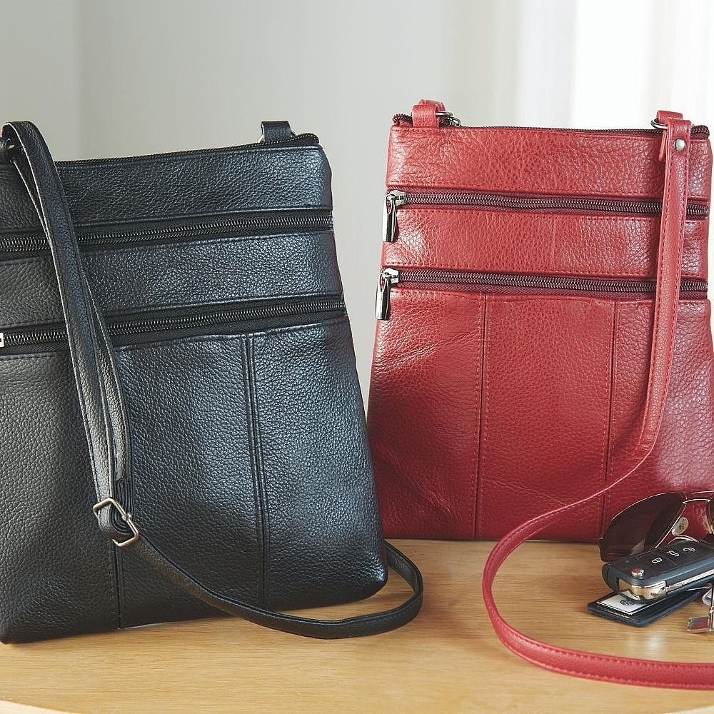 Leather RFID Crossbody Bags | Coopers of Stortford