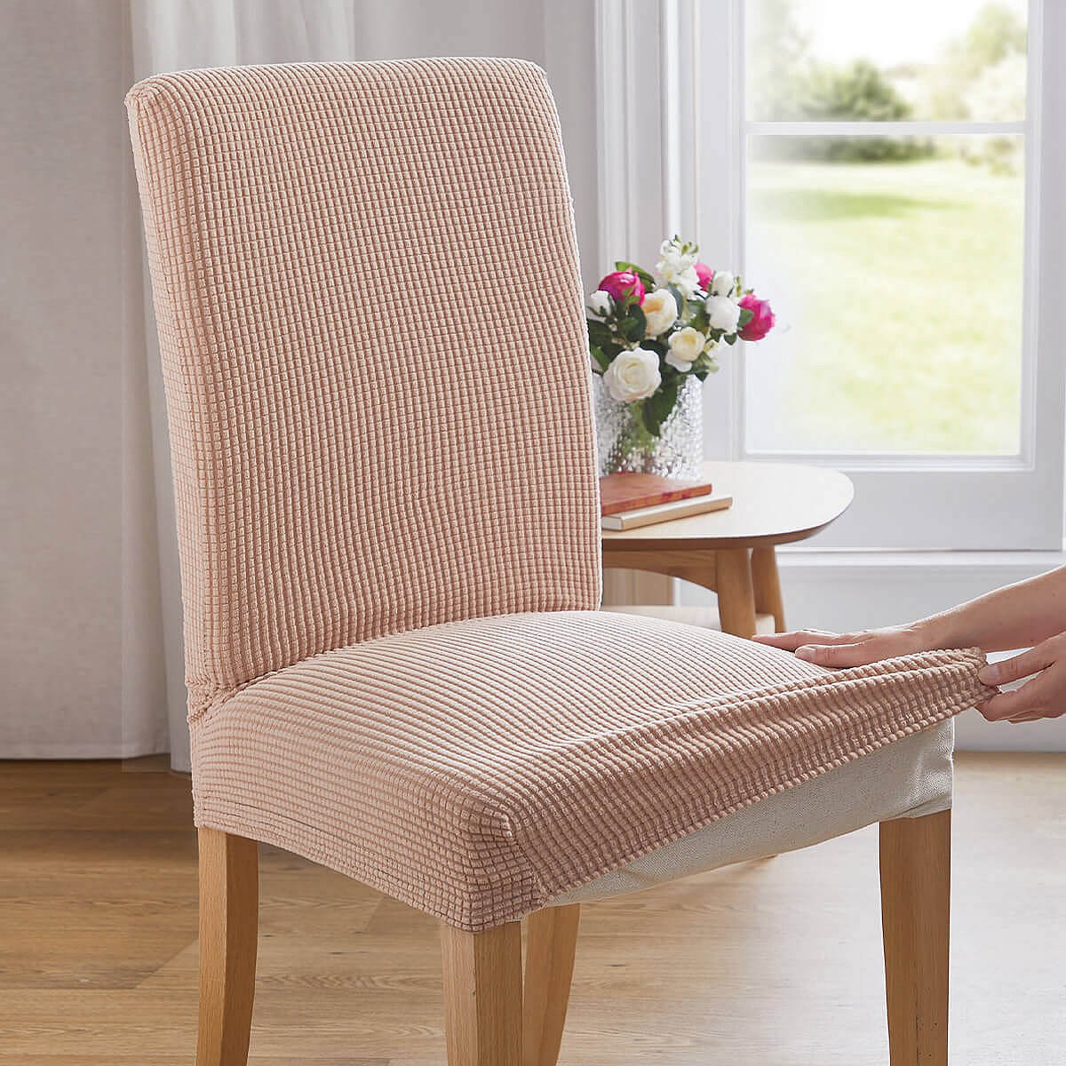 fabric dining chair covers