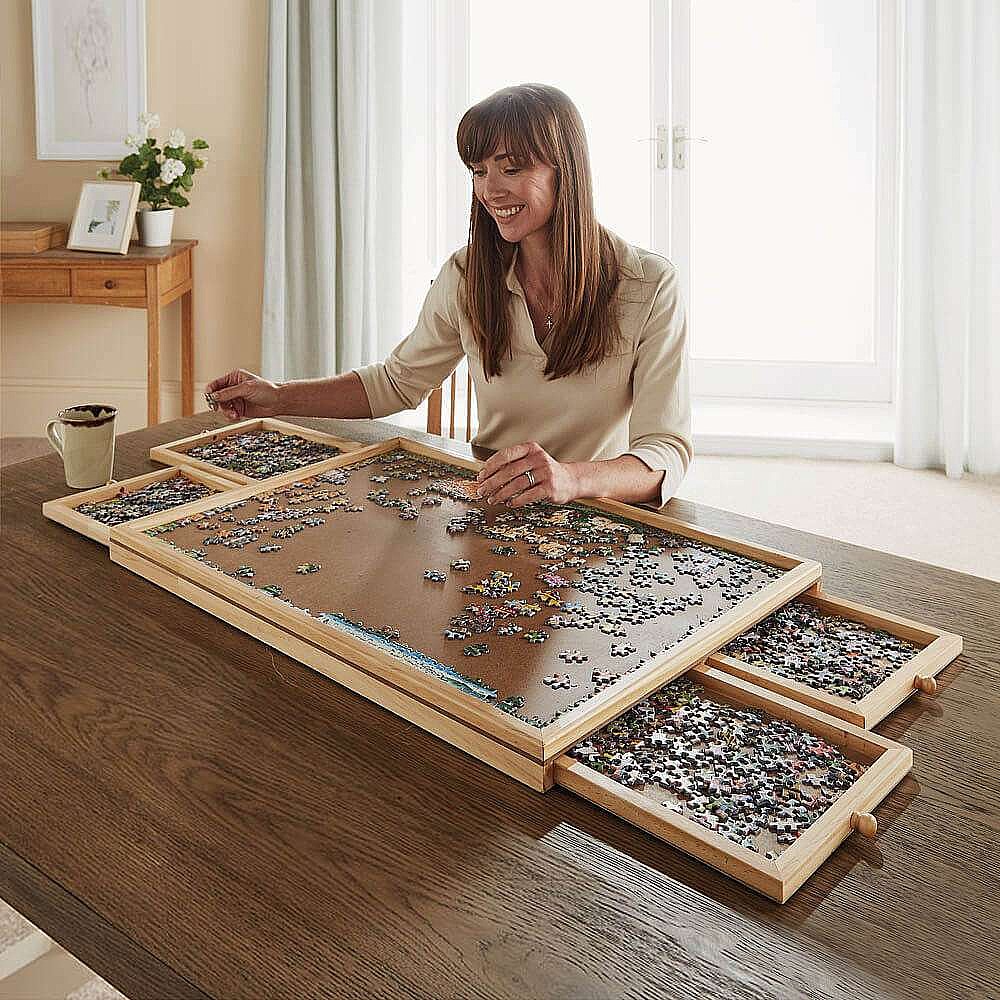 Wooden Puzzle Organiser | In Stock Now | By Coopers