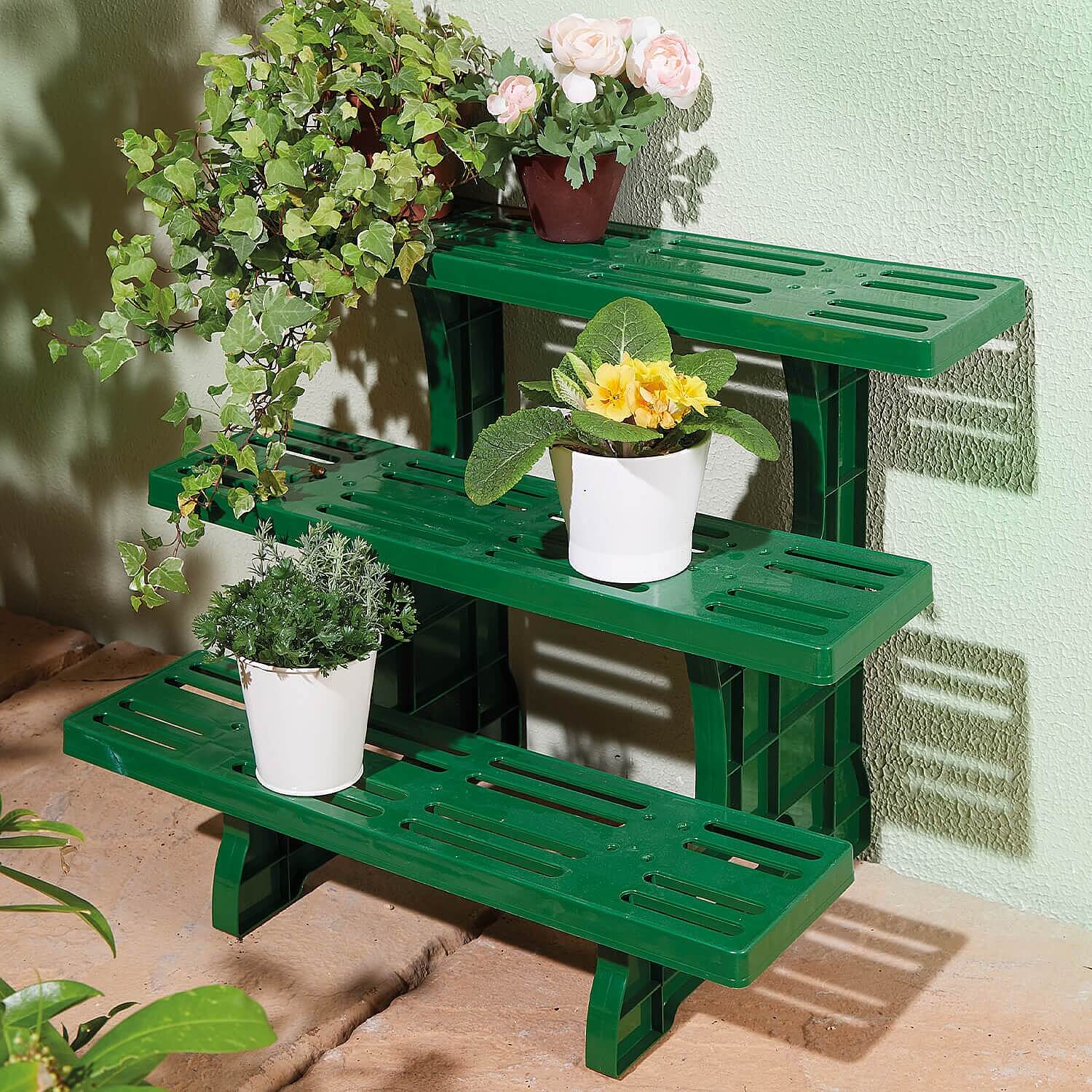 Green Plastic Plant Stand Buy 2 And Save 5 By Coopers