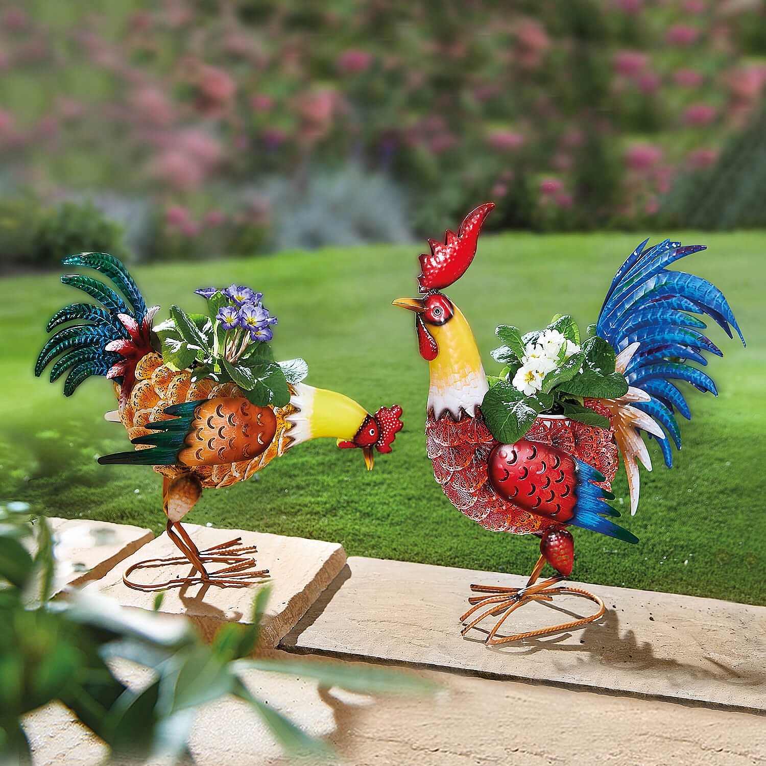 Rooster Planters - Buy Both & Save 5 | Coopers of Stortford