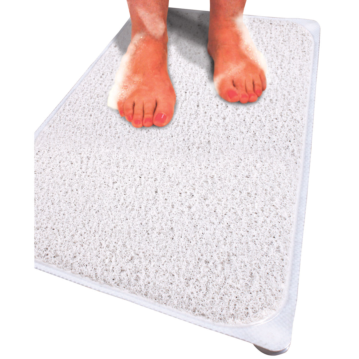 Shower Stall Mats Loofah Shower Mat That Helps You Exfoliate Your