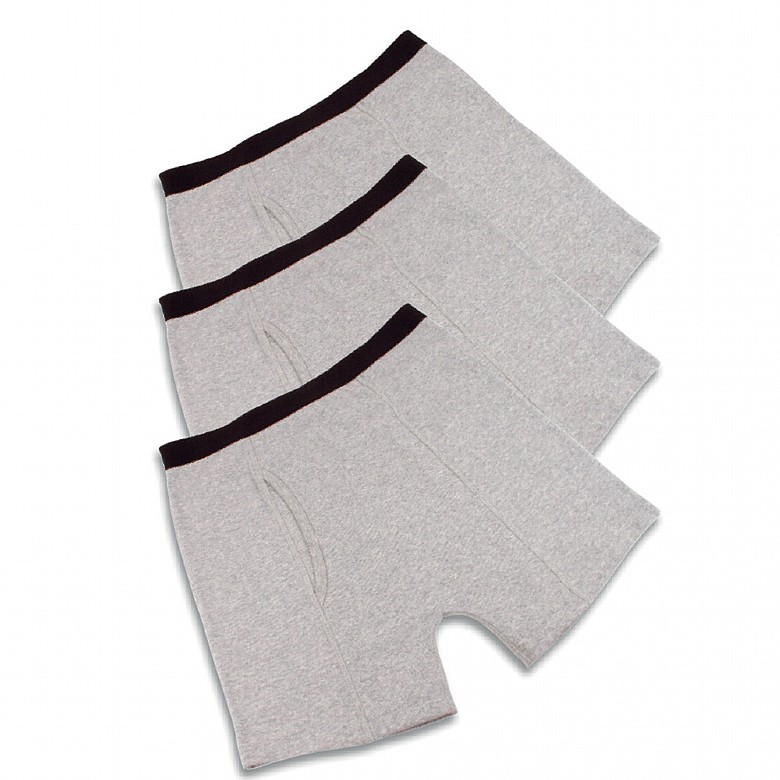 Men's Washable Y Front Pants - XL - White - 1 Pack