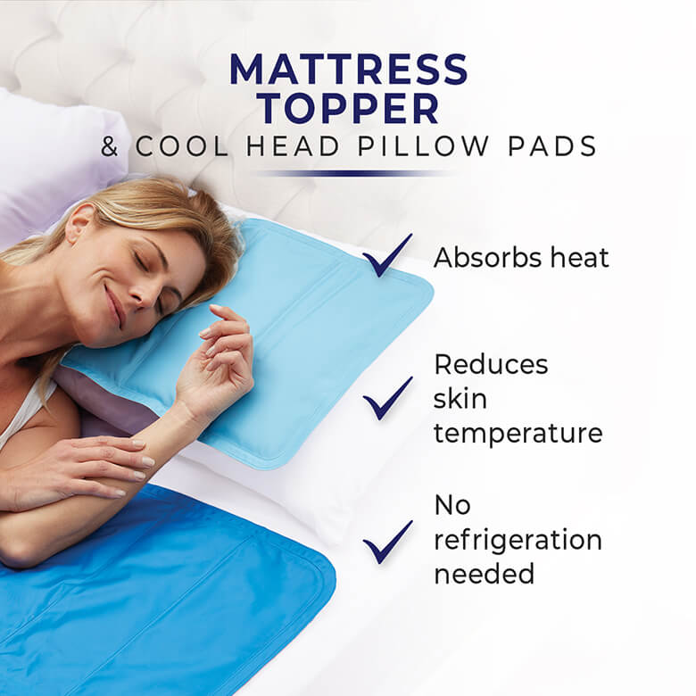 Cooling bed pad for night sweats best sale