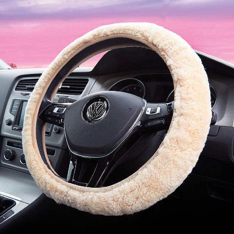 Universal Flamingos Pattern Aesthetic Steering Wheel Covers For
