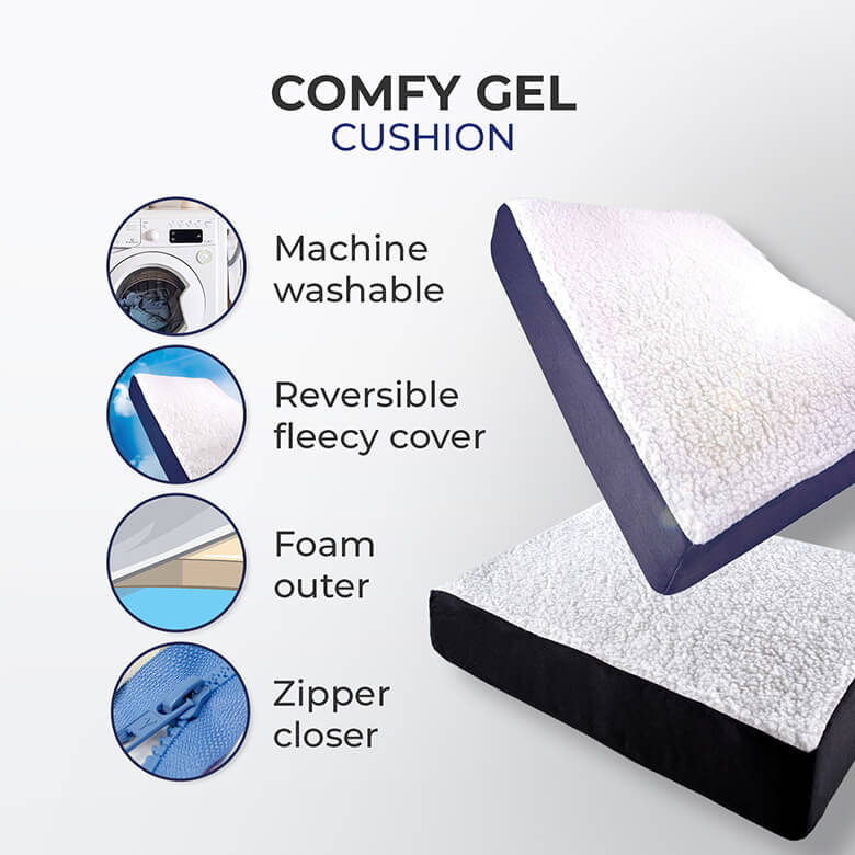 Gel cushion bed outlet bath beyond