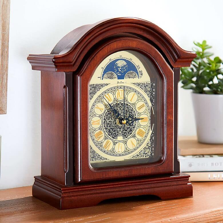 RadioControlled Weybridge Mantel Clock Home Decor Accessories