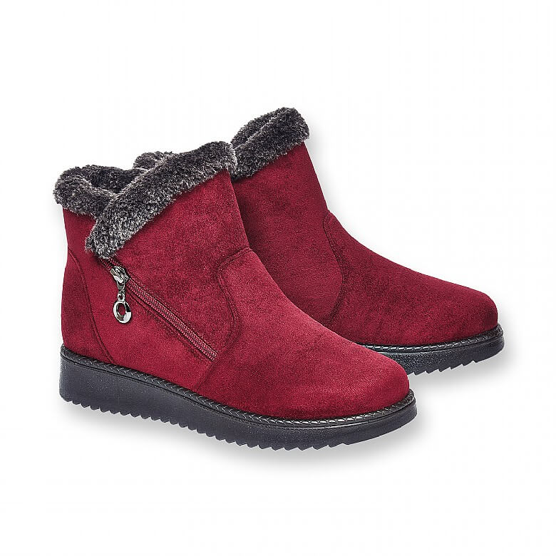 Faux suede boots clearance women's