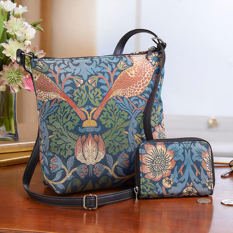 Tapestry shoulder bags on sale