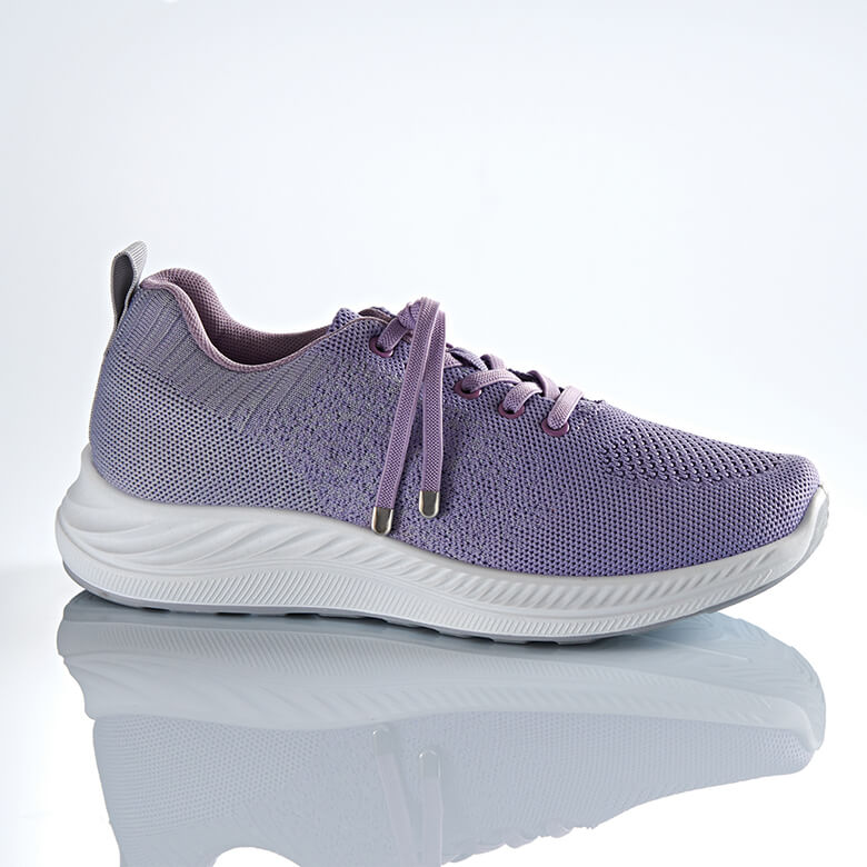 Lilac Airflow Trainers with Memory Foam