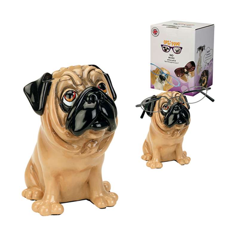 Pug shop phone holder