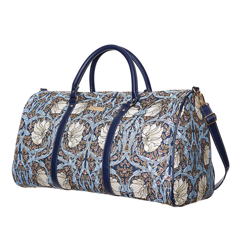 Big Holdall William Morris Pimpernel Blue