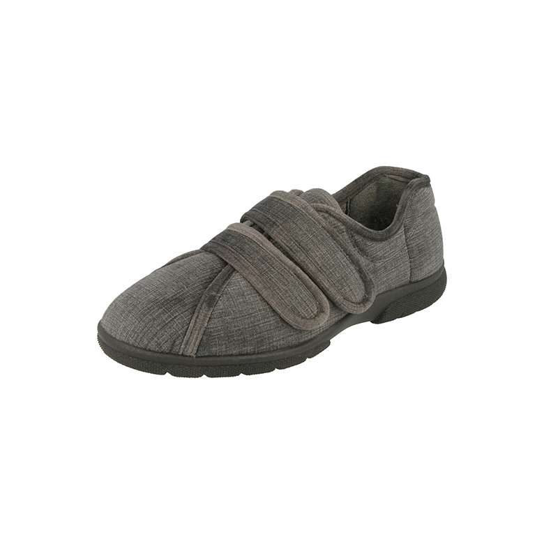 Mens velcro house on sale slippers