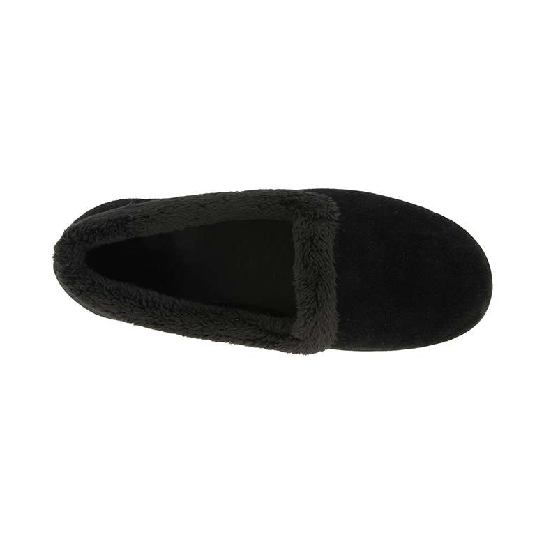 Black slipper shoes discount womens