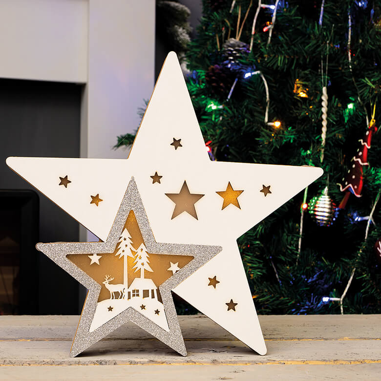 window star christmas decoration