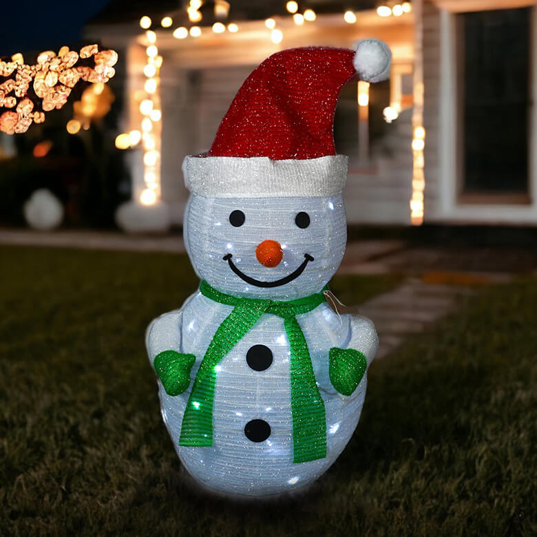 the snowman light up christmas decoration