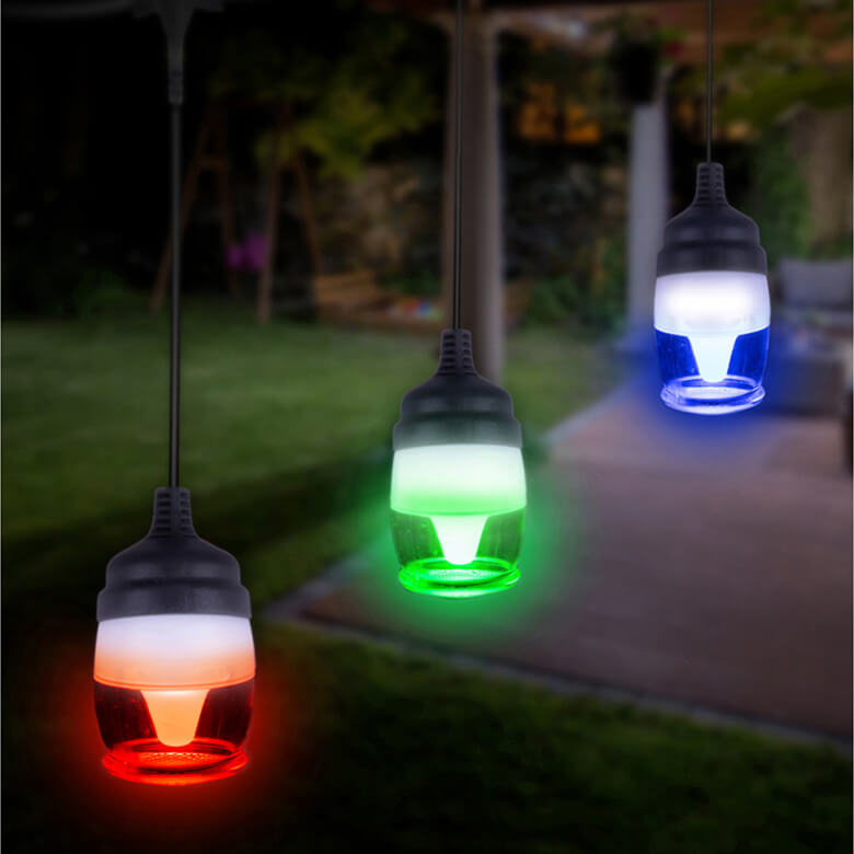 Colour changing deals led garden lights