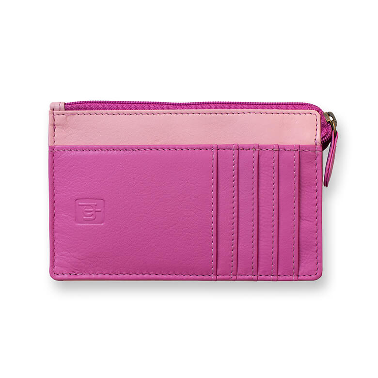 Clara RFID Purse - Pink/Blush