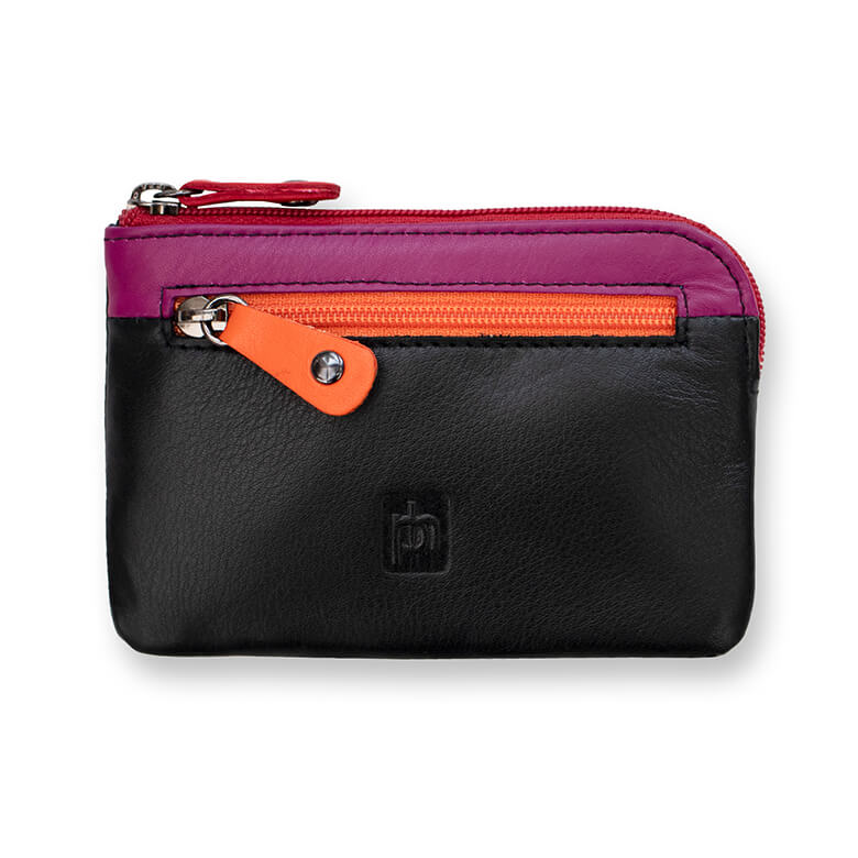 Purse with 2 online zipper compartments