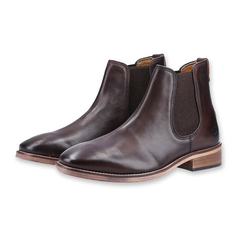 Mens brown hotsell chelsea dress boots