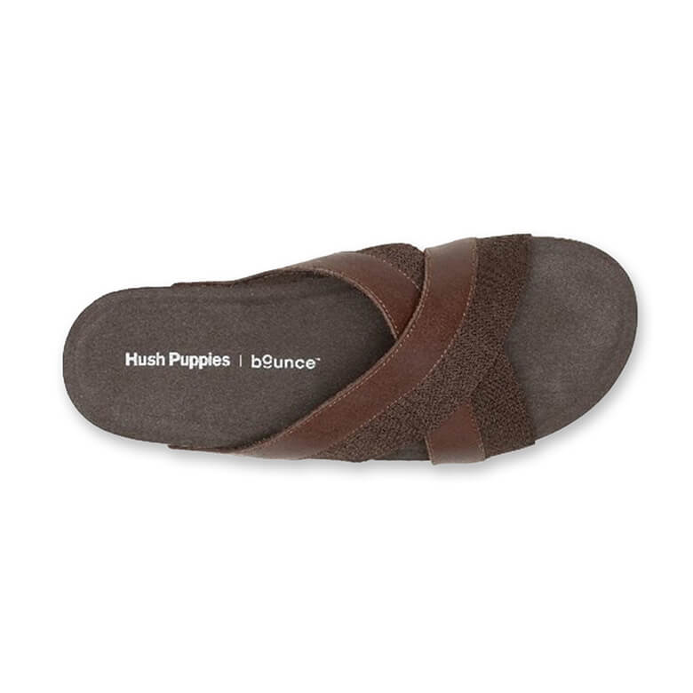 Buy Men's Hush Puppies Men Black Textured The Good Trek Ankle Strap Sandals  Online | Centrepoint UAE