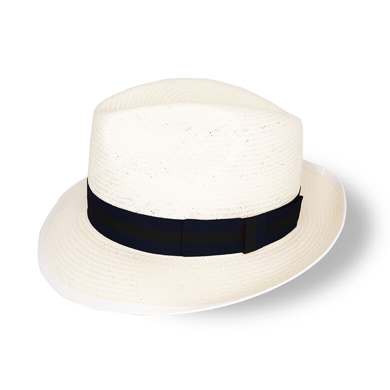 Panama hat black band on sale