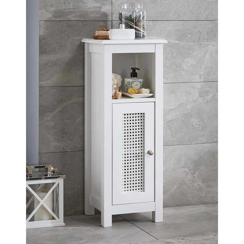 White single door on sale storage cabinet