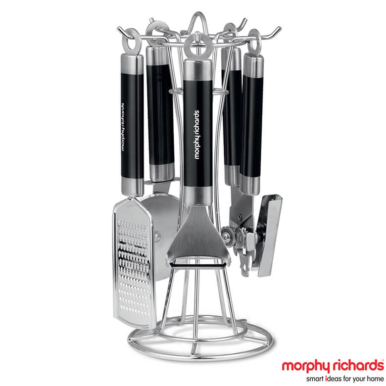 Morphy Richards Accents 4 Piece Gadget Set Black Coopers Of Stortford