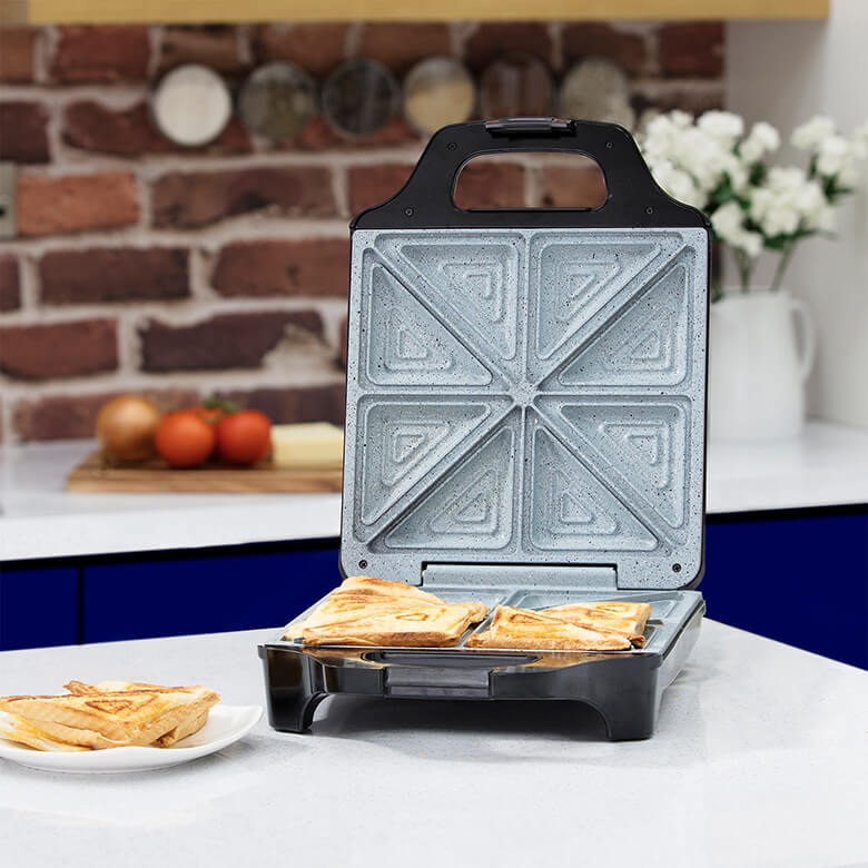 Cerastone 4 Slice Deep Fill Sandwich Maker Coopers Of Stortford