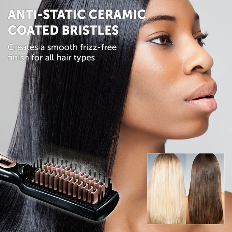 Carmen ceramic straightening brush sale