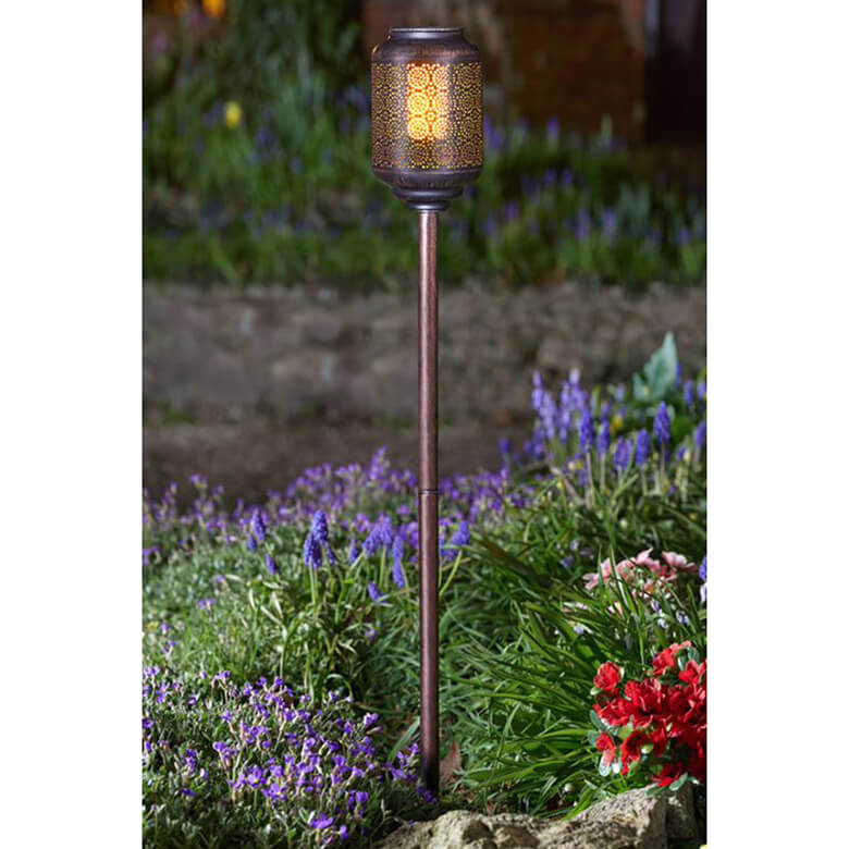 Solar Tunis Flaming Torch - 2 Pack | Coopers Of Stortford