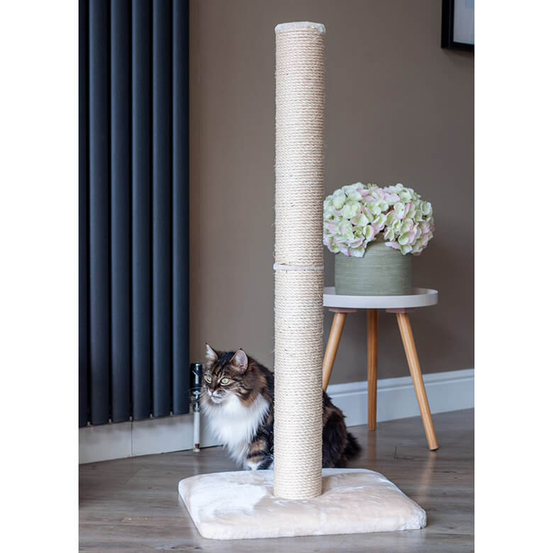 Deluxe cat scratching discount post