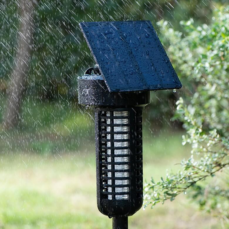 Solar powered deals mosquito lamp