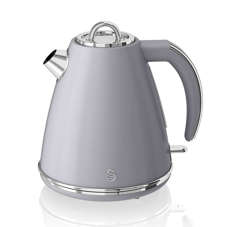 Swan retro on sale grey kettle