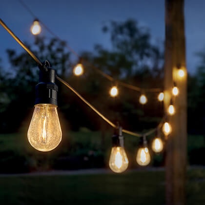 Solar String Lights | Solar Garden Lights | Garden & Outdoors | Coopers ...