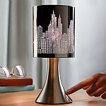 city scene touch lamp